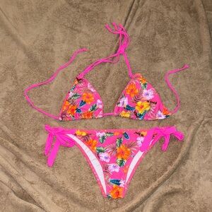 SHEIN Pink Floral Bikini